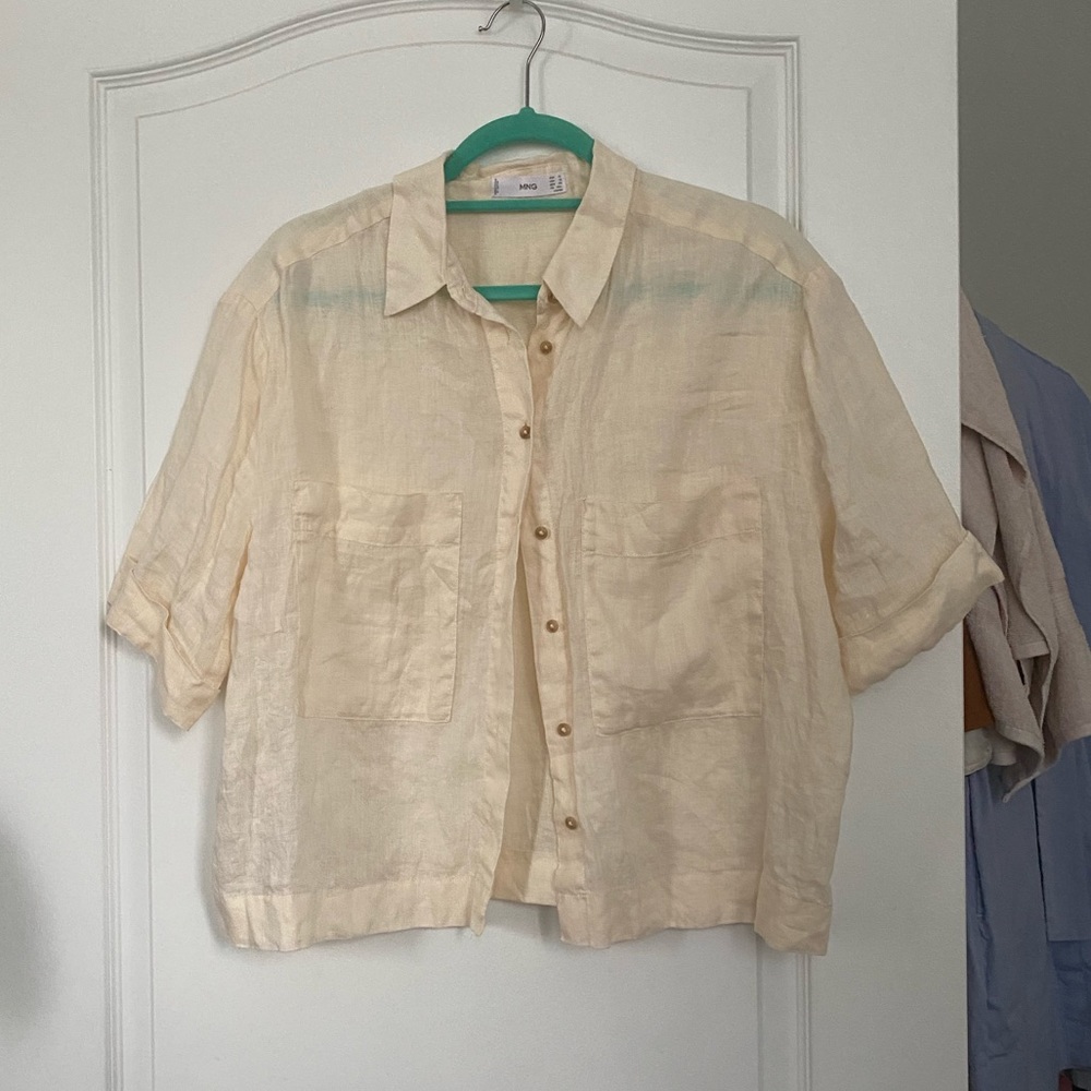 Mango Linen Jeni Shirt - Picture 5 of 7